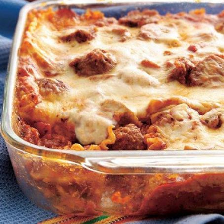 Meatball Lasagna