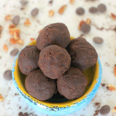 Happy Belly Green Banana Flour Brownie Bites + notes about resistant starch