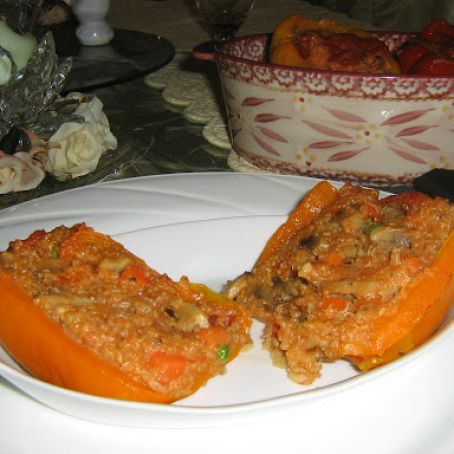 STUFFED PEPPERS  QUINUA       SUE'S