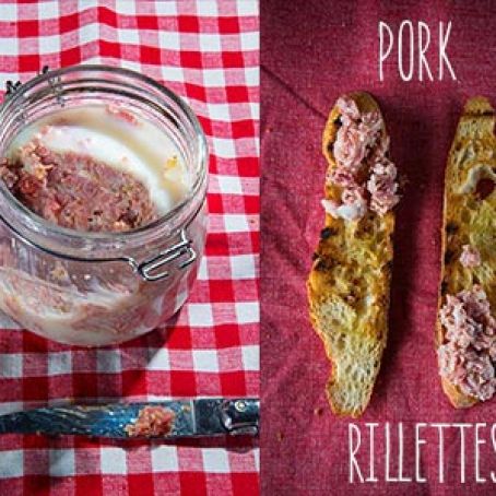 Pork Rillettes (at least overnight)