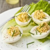 Angelic Deviled Eggs