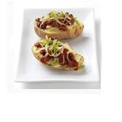 Chili and Cheese Baked Potato