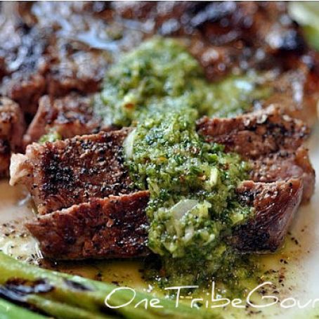 Argentine-Style Beef with Chimichurri Sauce