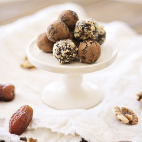 Chocolate Date Truffles