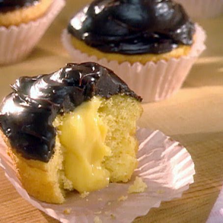 Boston Cream Cupcakes