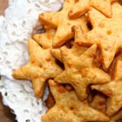 Baked Cheddar Crackers