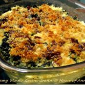 GREENS****Creamy Winter Greens Gratin