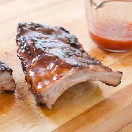Grill Glazed Baby Back Ribs