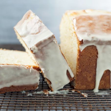 Cream Cheese Pound Cake with Citrus Glaze