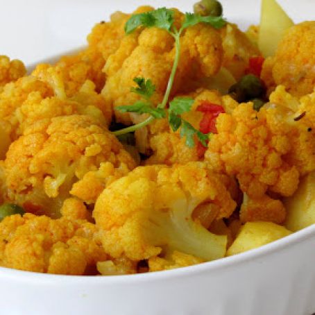 Cauliflower and Potatoes- Aloo Gobi****
