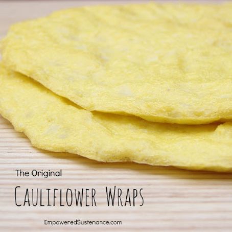 CAULIFLOWER TORTILLAS