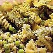 Pasta Pesto and Peas