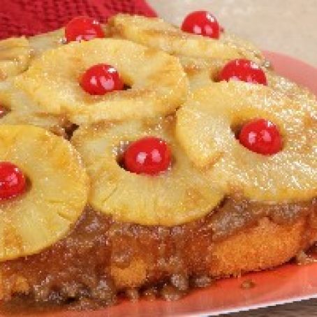 Pineapple Upside Down Cake-Super Easy