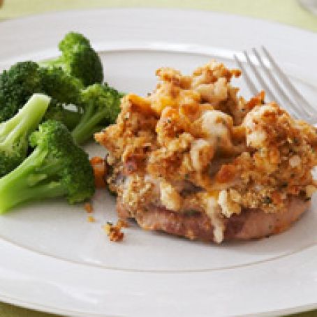 Pork Chop Stuffing Bake