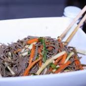 Soba Salad with Carrot and Zucchini