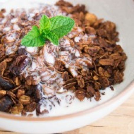 Chocolate Cherry Granola