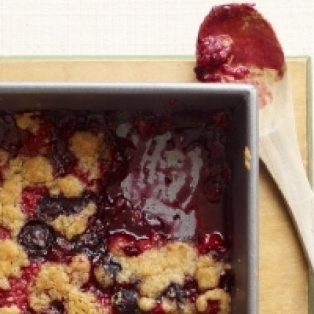 Weight Watchers Mixed Berry Crumble