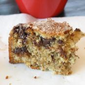 A Modestly-Sized Cake with Lemon, Walnuts, and Chocolate Chunks