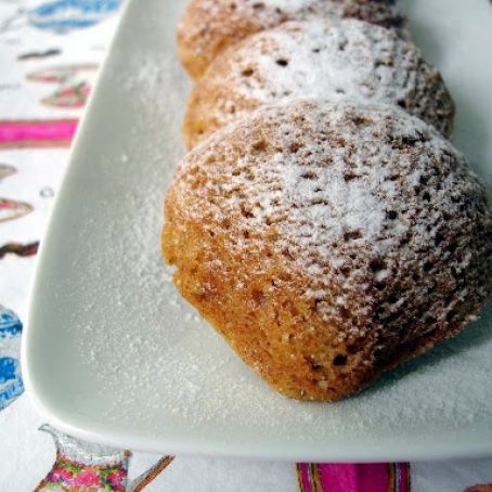 Spiced madeleines