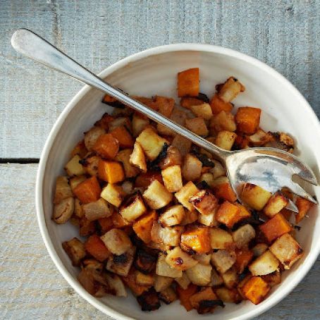 Miso Roasted Root Vegetables