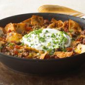 Quick-Fix Beef Burrito Skillet