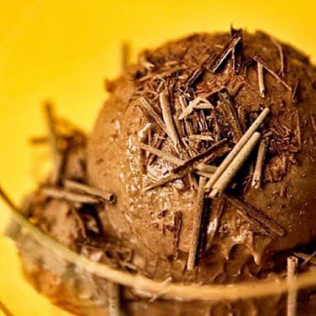 Frozen Chocolate Zabaglione*