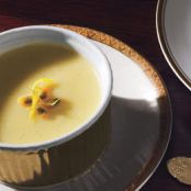 Passion Fruit and Lemon Possets