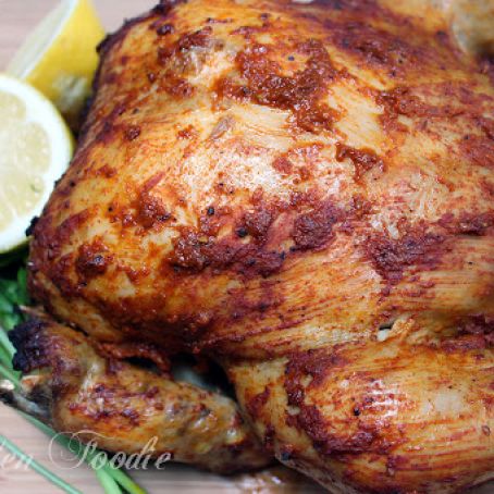 Rotisserie chicken at home