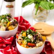 Quinoa Caprese Salad