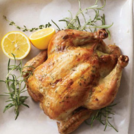 Herb-and-Lemon-Roasted Chicken