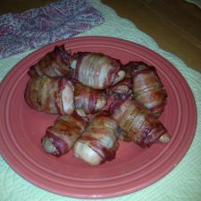 Bacon Wrapped Chicken Thighs