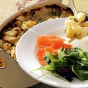 Potatisgratäng med creme fraiche