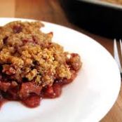 Strawberry Rhubarb Crisp (Chopping Block)