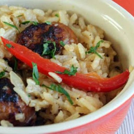 Italian Sausage and Pepper Rice