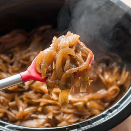 Caramelize Onions in the Slow Cooker