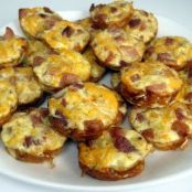 HAM AND CHEESE FRITTATAS