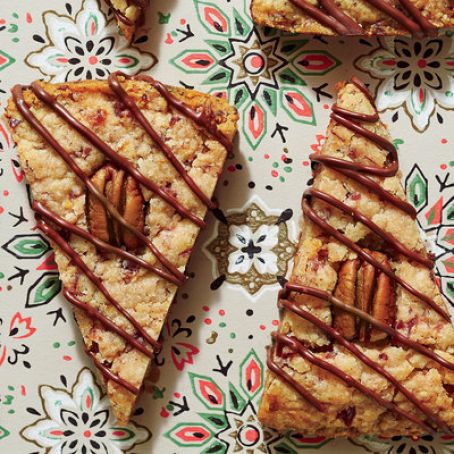 Pecan-Cranberry Shortbread
