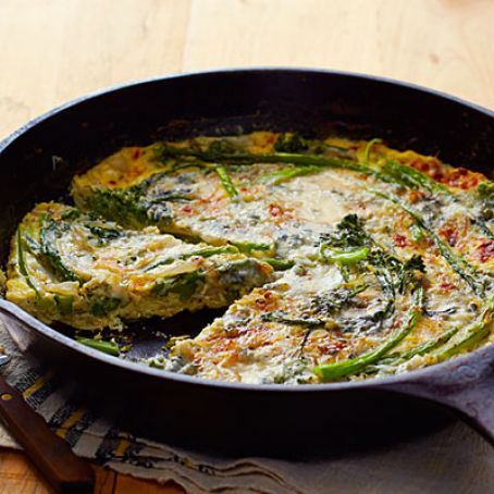 Broccolini and Blue Cheese Frittata