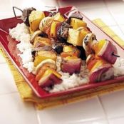 Meals (Pineapple Beef Kabobs)