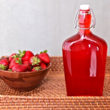 Homemade Strawberry Syrup