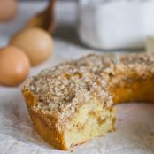 Buttery Overnight Streusel Cake