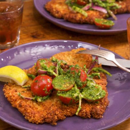 Chicken Milanese, Everything-Style