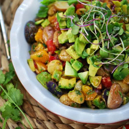 Avocado Pico de Gallo Potato Salad
