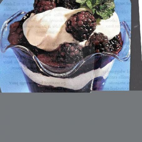 Chilled Blackberry Parfaits