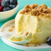 Upside-Down Mug Cheesecake