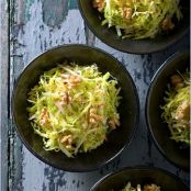 SAVOY CABBAGE SLAW w/APPLESAUCE VINAIGRETTE