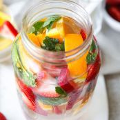 Strawberry Detox Water