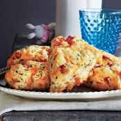 Cheddar & bacon scones