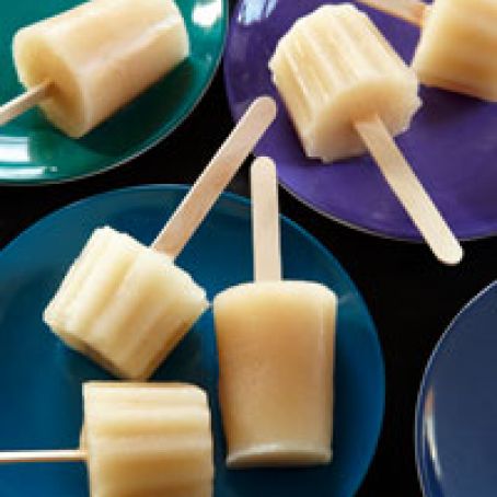 Riesling-Pear Pops