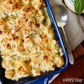 Cauliflower with Rosemary au Gratin